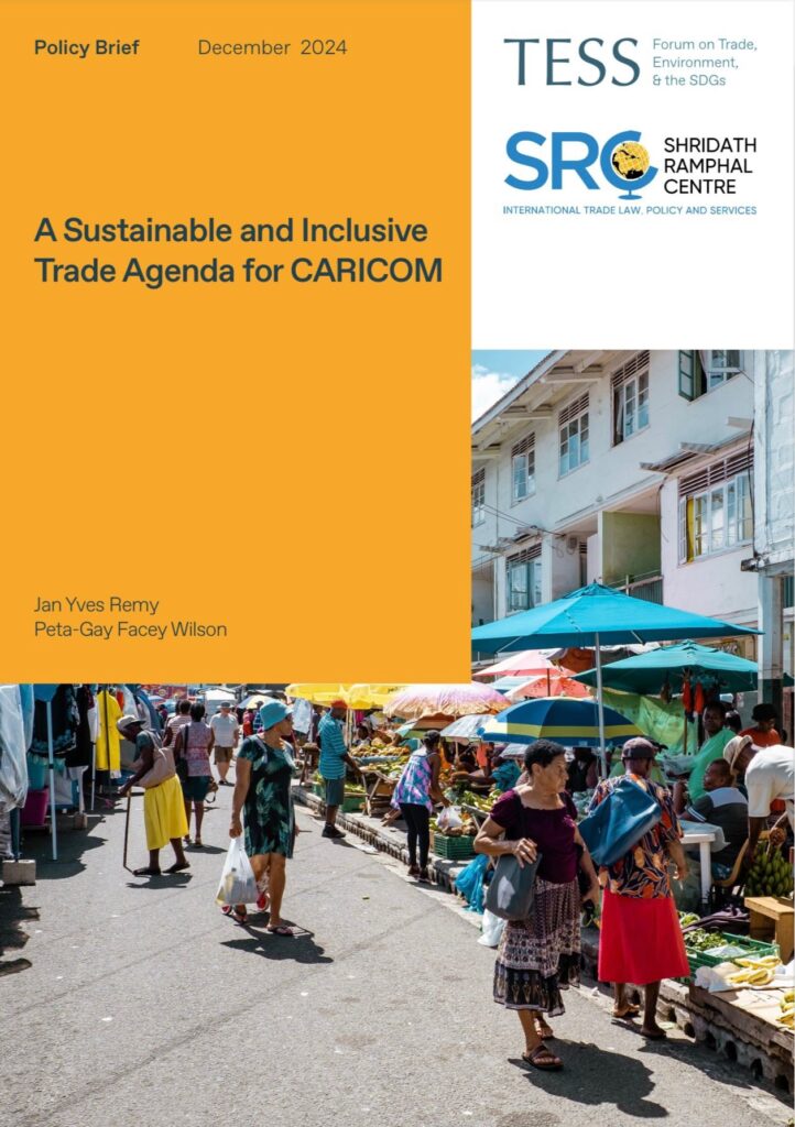 SRC Policy Brief - A Sustainable and Inclusive Trade Agenda for CARICOM