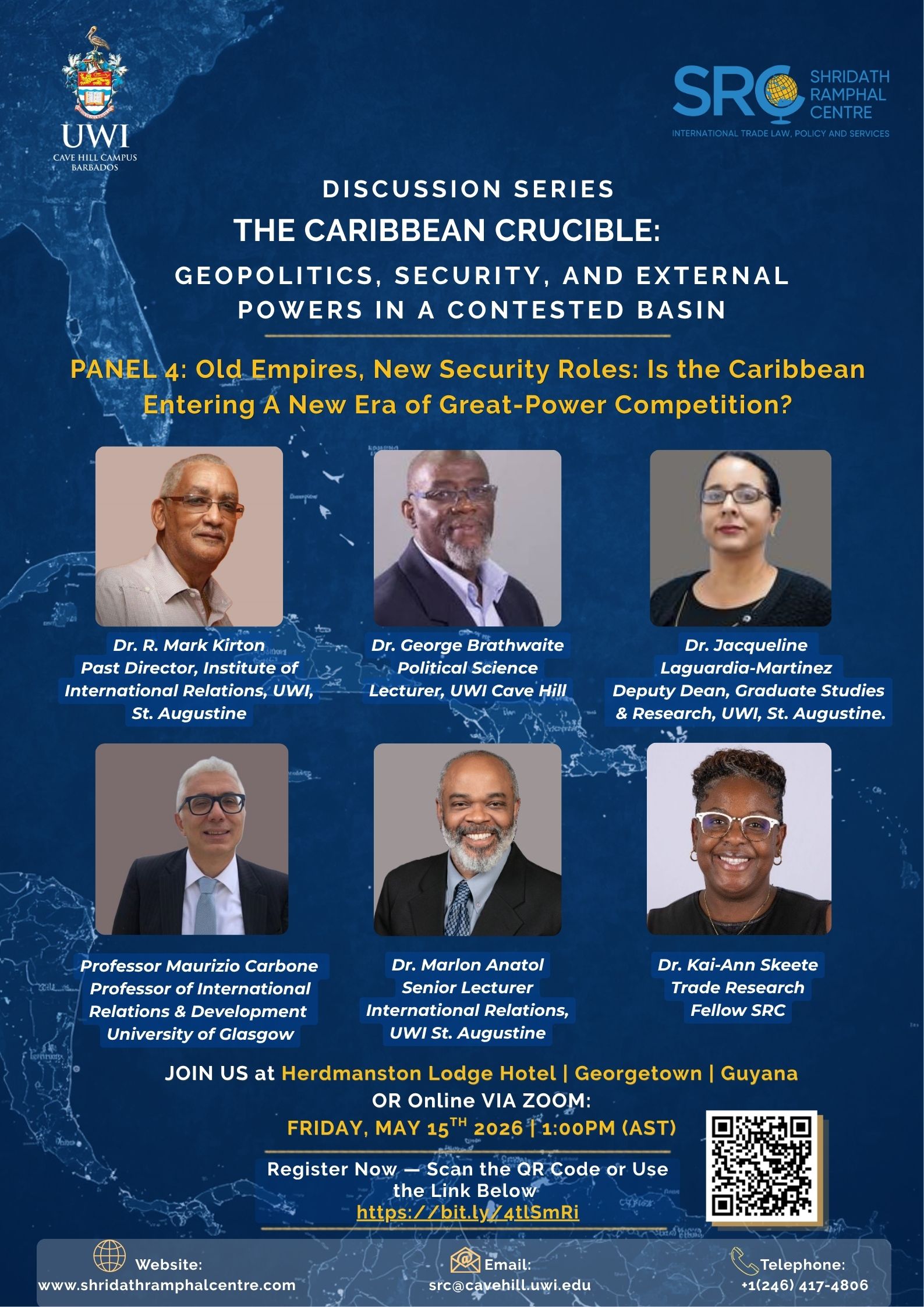 Panel 4 | The Caribbean Crucible: Geopolitics, Security, and External Powers in a Contested Basin | Old Empires, New Security Roles: Is the Caribbean Entering a New Era of Great-Power Competition?