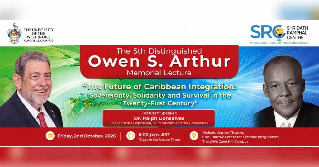 5th Distinguished Owen S. Arthur Memorial Lecture